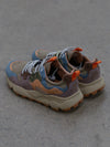 Flower Mountain/YAMANO 3 Hiking Shoes Series FM-FM63658-XALXYZ (Apricot/Dark Blue/Lilac) (FM63568)